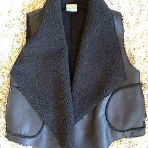C & C shearling vest